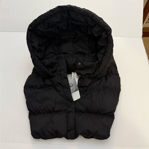 Lululemon Athletica Quilted Black Hooded Hat